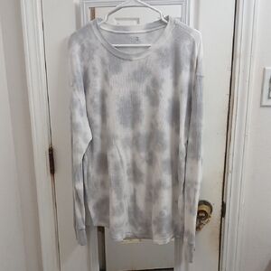 Time and Tru Waffle Knit Top